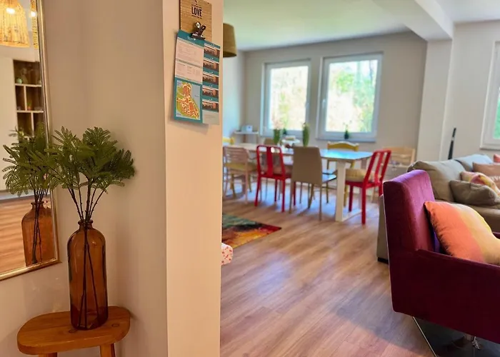 Familiennest Xxl - Direkt Am Lägenhet Lychen